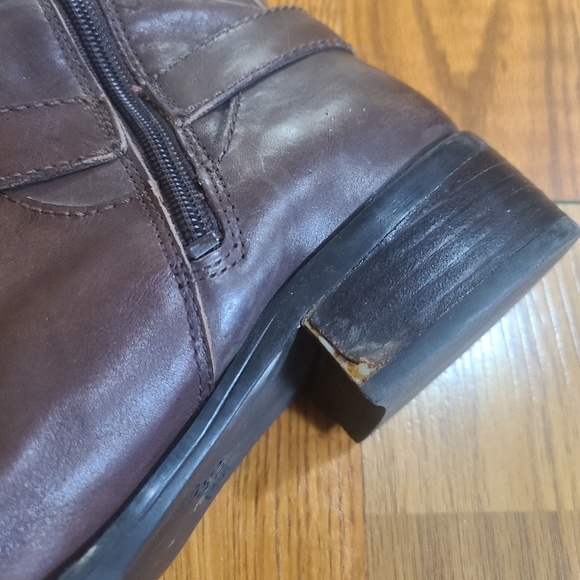 Franco Sarto Brown Riding Boots Size 9 - Picture 7 of 8